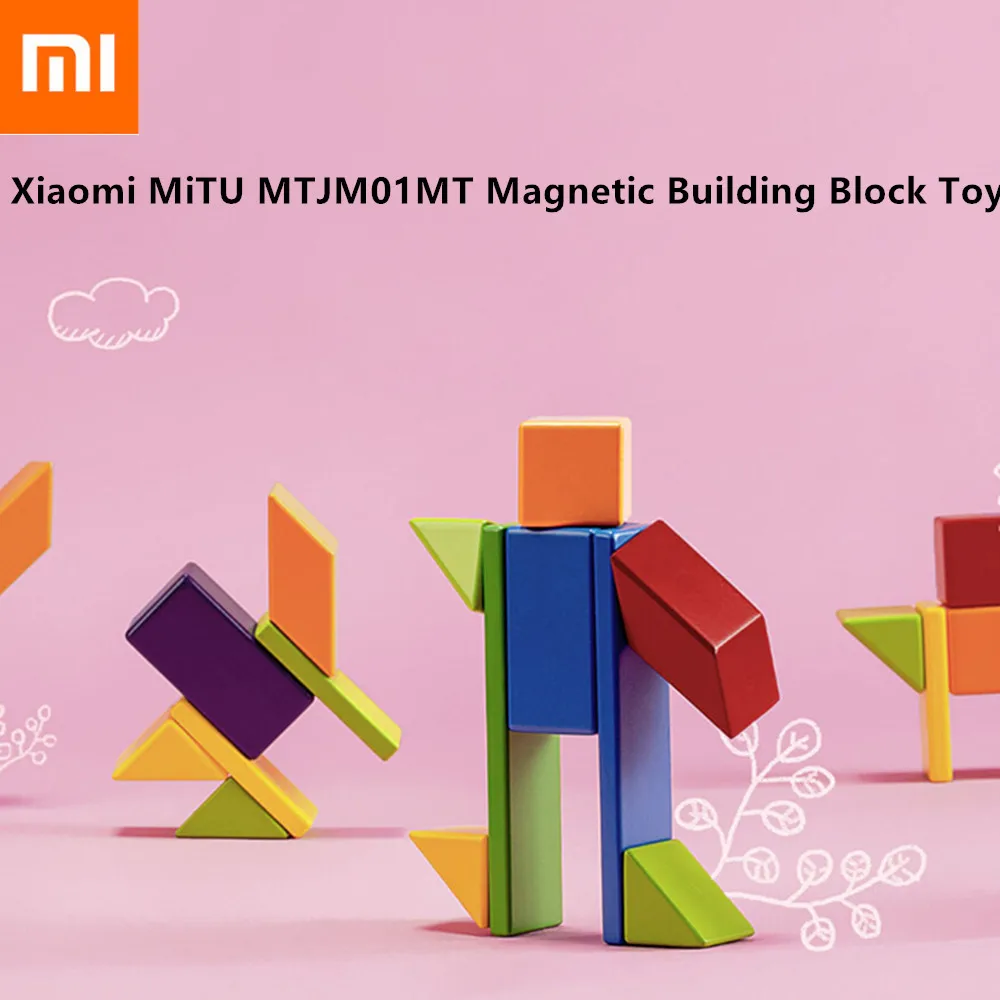 

Clearance! Xiaomi MiTU MTJM01MT Wooden Water Paint Magnetic Building Block Toy for Kid Gift Present