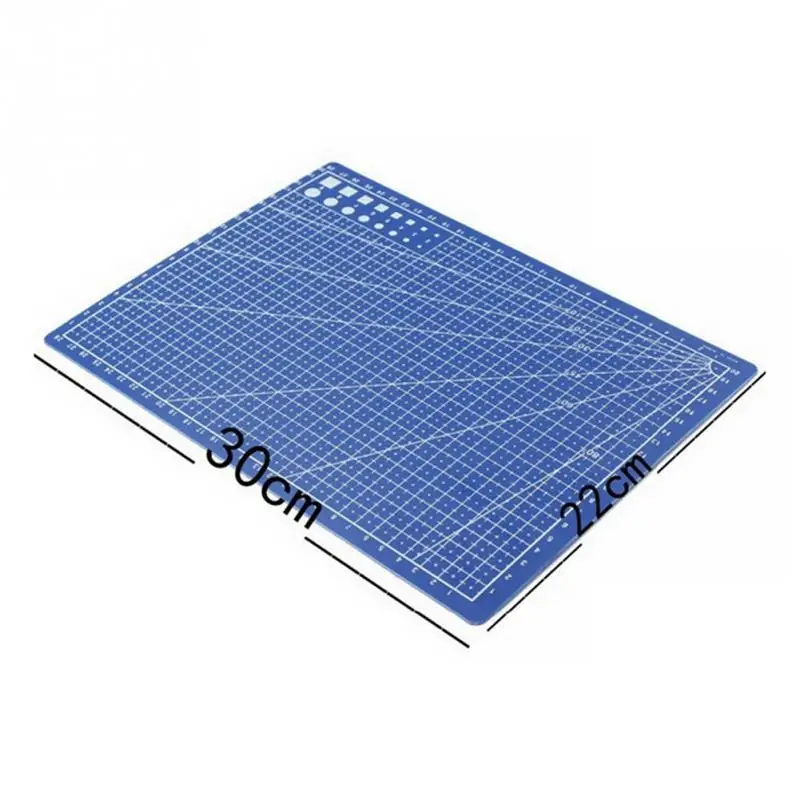 

1PC A4 Grid Lines Self Healing Cutting Mat Craft Card Fabric Leather Paper Board 30 * 22cm