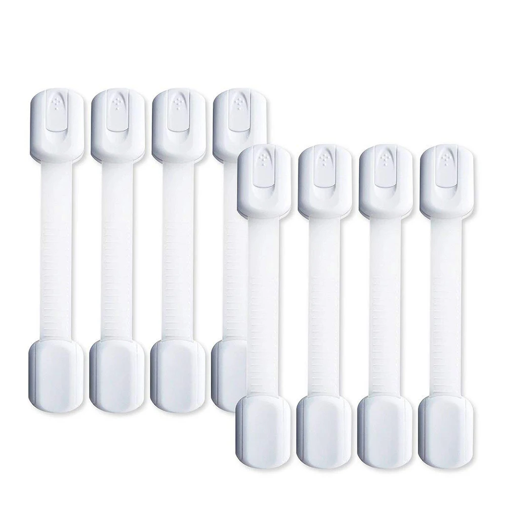 

Children'S Cabinet Lock (8Pcs) No Tools Baby And Children'S Explosion-Proof Drawers, Cabinets, Ovens, Toilet Seats, Etc. Multi