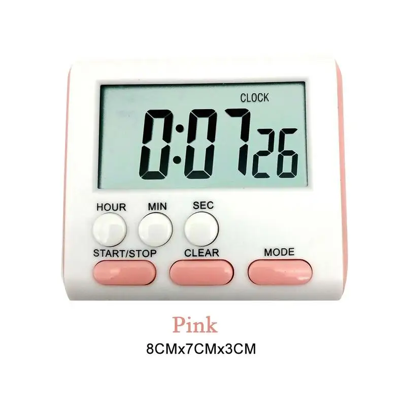 

LCD Digitale Korte Timer Keuken Koken Timer Count-Down Up Wekker Voor Koken
