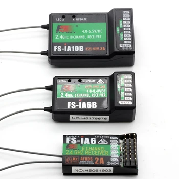 

original Flysky ia6b ia6 ia10b FS-IA6/FS-IA6B/FS-IA10B 6CH 2.4G Dual Antenna RC Receiver For Flysky FS-I6 FSI6 FS-i6 fs-ia10b