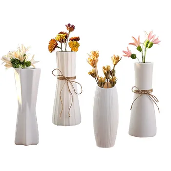 

Nordic Simple Ceramic Vase Small Fresh Simple Flower Home Decoration Living Room Table Dried Flower Vase Decoration Crafts Gifts