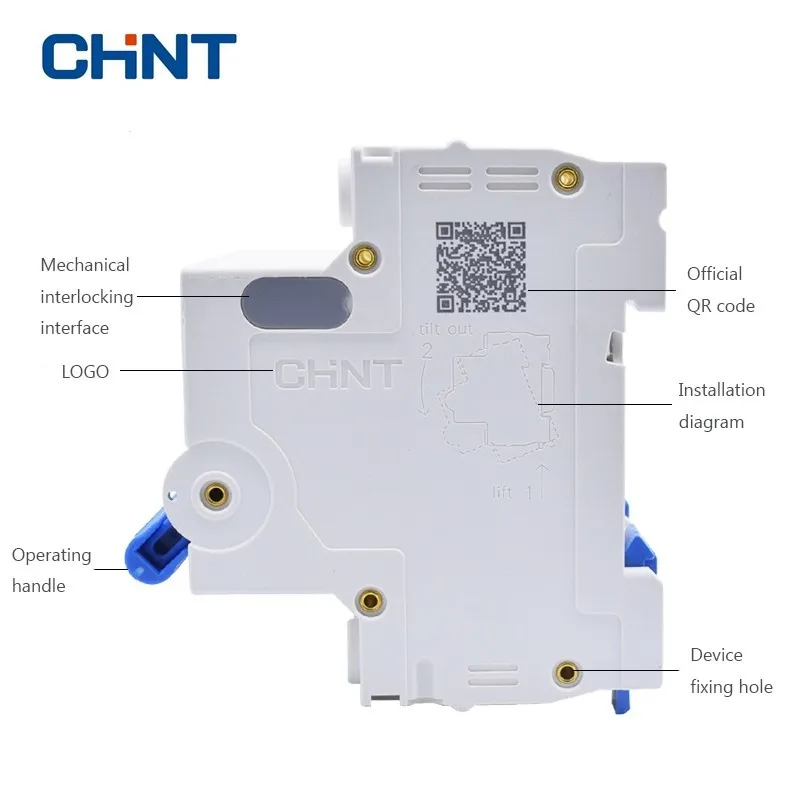 Чинт CHNT миниатюрный выключатель NXB-63 2 P 1A 2A 3A 4A 6A 10A 16A 20A 25A 32A 40A 63A 400 В 50 Гц Air переключатель MCB DZ47