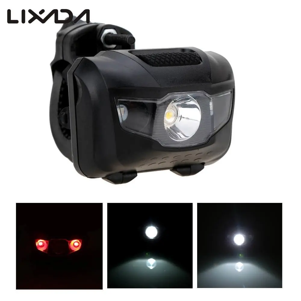 

LED Bicycle Light MTB Bike Front Rear Light ABS Head Tail Taillight Warning Lights Flashlight for Bike Cycling Accessories