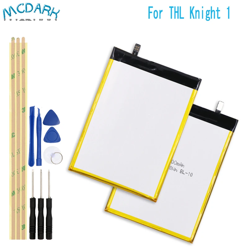 Mcdark 3100 мАч Высокая емкость для THL Knight 1 батарея MTK6750T Сменные Аккумуляторы телефона