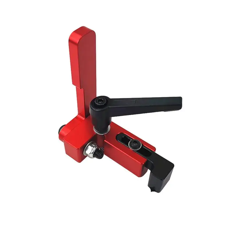 

Miter Track Stop Aluminium alloy T-tracks Slot Miter Track Jig Fixture T-Slot Woodworking Tool Miter Track Stop Manual Model 75