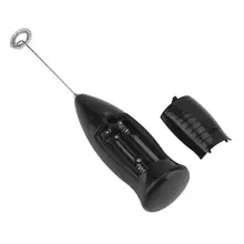 Молочной пены ручной Пенообразователь для кофе Батарея работает электрический венчик мешалки для кофе пеновзбиватель для молока мини-миксер