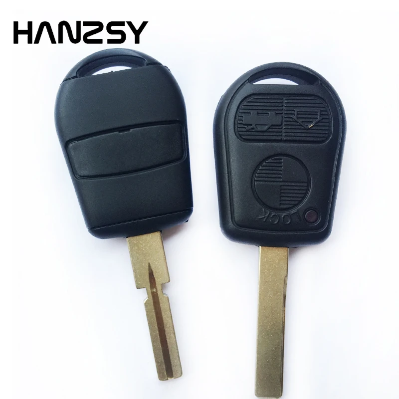 

3 Button Uncut Blade Remote Key Case Shell for BMW E31 E32 E34 E36 E38 E39 E46 Z3 Fob Replacement Car Key case Cover