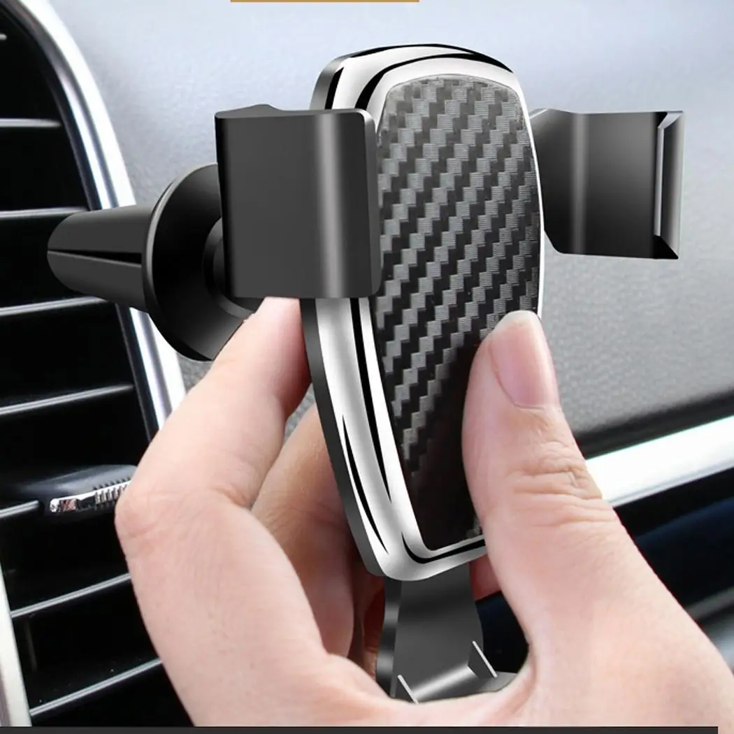 

Air Vent Phone Holder Auto Car Air Vent Phone Holder Mount For Mobile Phone Phone, GPS, MP4, etc LW-923 GPS for Below 6 Inch