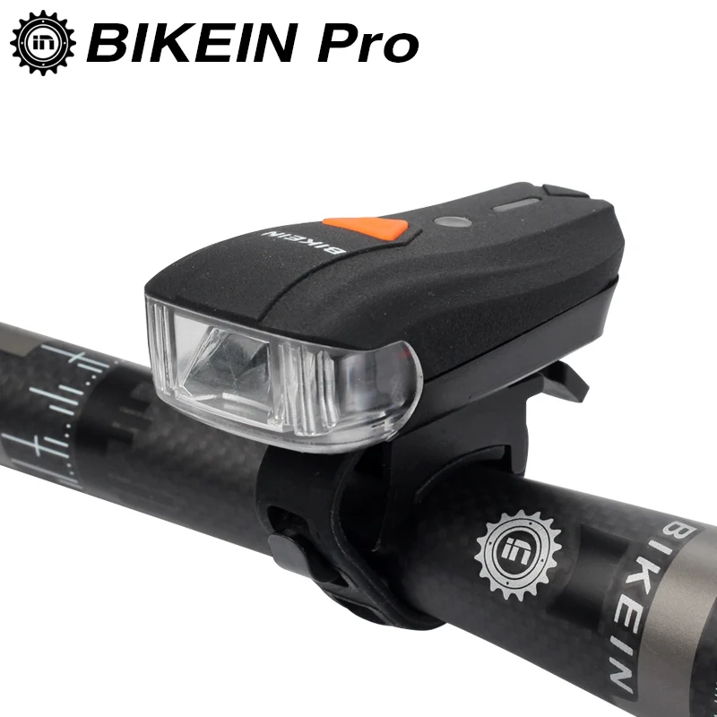 BIKEIN USB перезаряжаемая велосипедная передняя фара 5 режимов для наружного
