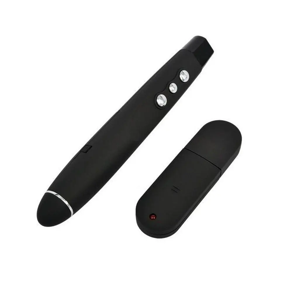 

USB PPT Pen Remote Power Point Presentation Laser Flip RF Remote Control Wireless USB Electronic Pointer