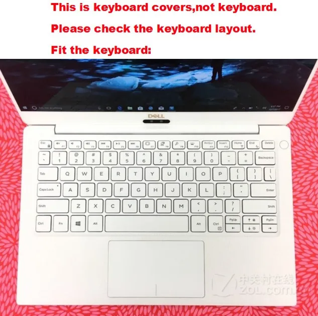  Laptop High Clear Transparent Tpu Keyboard Cover protectors For New DELL XPS 13 9380/XPS 13 9370/XP