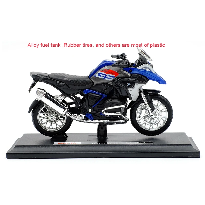 Premium 1:18 Alloy Diecast Motorcycle Toy with Functional Shock Absorbers - Perfect for Collectors and Gifts for Children