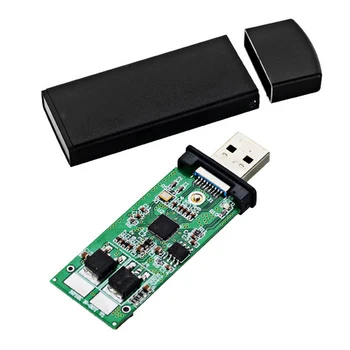 

Jimier NGFF M2 2 Lane SSD to USB3.0 External PCBA Conveter Adapter Card Flash Disk Type