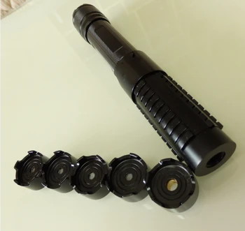 

High Power Military 500w 5000000m 532nm green Laser Pointer Flashlight Burning match candle lit cigarette wicked LAZER Hunting