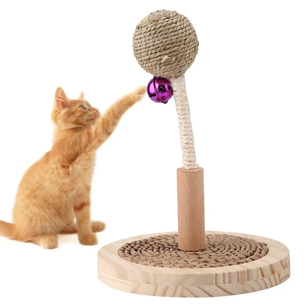 

Pet Cat Scratcher Board Pad Toy Funny Kitten Scratching Mat Grinding Claws Toy