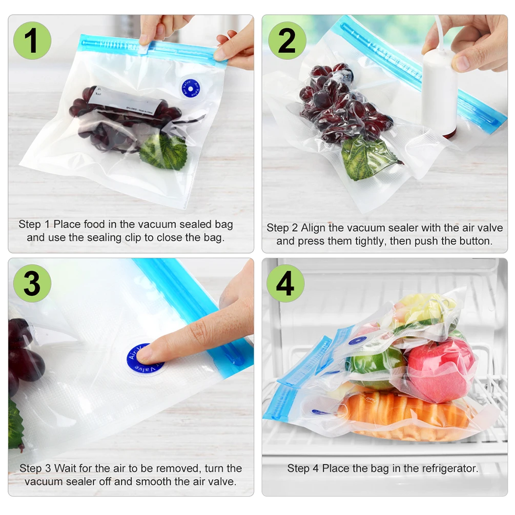 Uarter 10 шт. Sous Vide транспортировочный комплект многоразовая силиконовая пищевая
