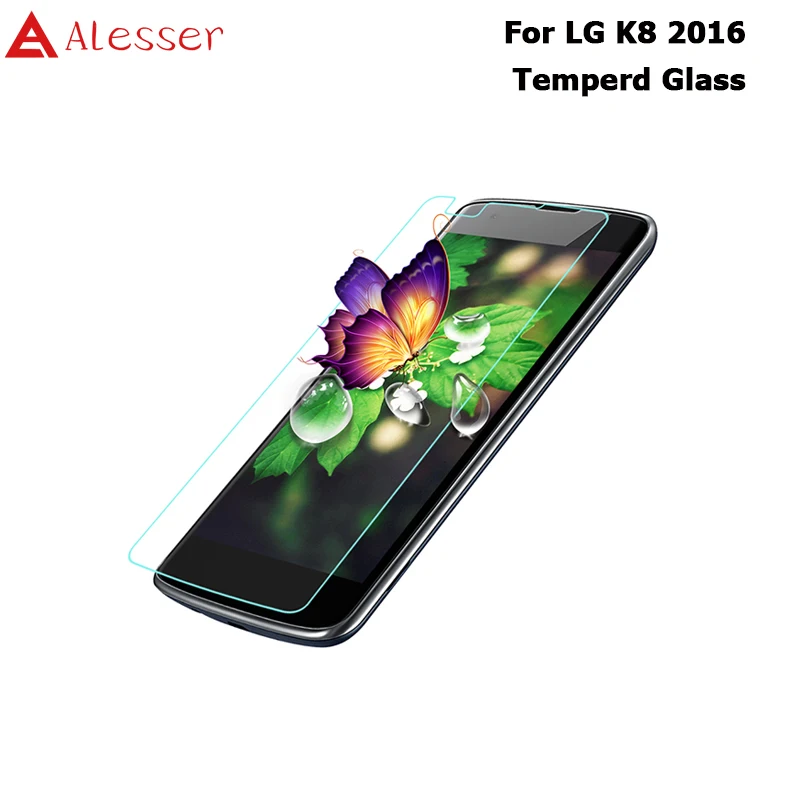 Alesser для LG K8 2016 закаленное Стекло пленка Экран Защитная Противоударная замена