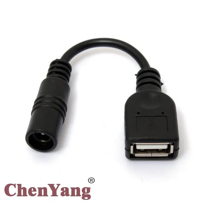 

Zihan DC Power Jack 5.5 2.1mm Charge Adpter to USB Female Cable 5V for Tablet & Cell Phone