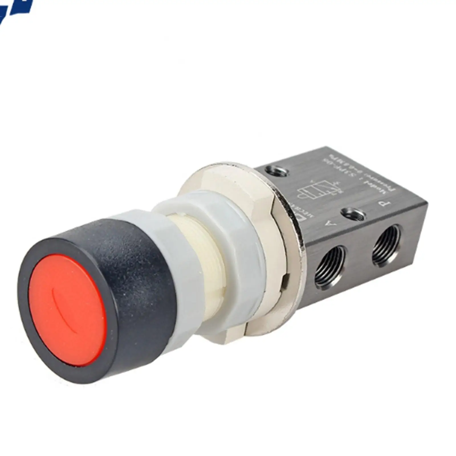 

S3PF-M5/06/08 M5 1/8" 1/4" BSP Flat Head Pushbutton Pneumatic Mechanical Valve