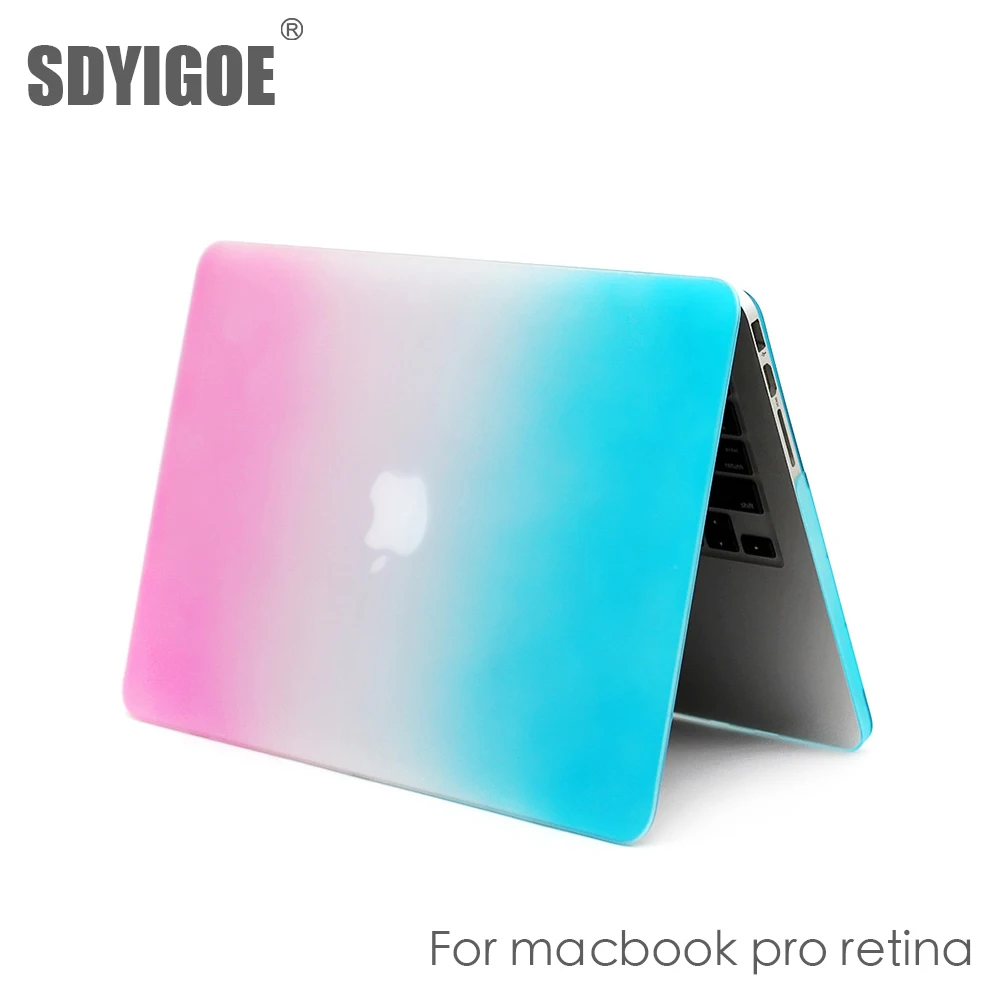 Матовый устойчивый к царапинам чехол для ноутбука MacBook Retina pro13 15 12 11 дюймов с