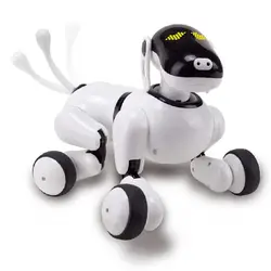 Дети робот-животное собака игрушка с Танцы Пение/распознавание речи управление/сенсорный/приложение на заказ Программирование действия
