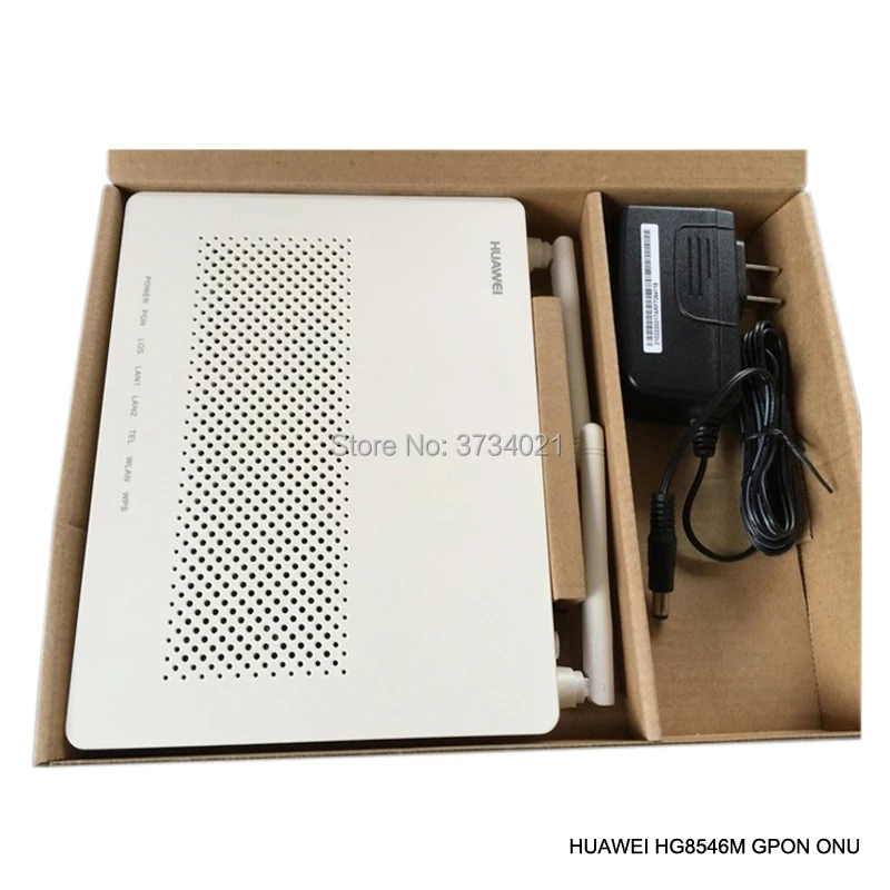 Вторая рука huawei Echolife HG8546M разблокировать GPON ONU ONT 3FE + 1GE Тел USB wifi 99%