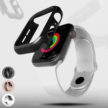 

ALLOYSEED Smart Watch Anti-scratch Cover Protector Shell Hard PC Protective Case Frame For Apple Watch iWatch Series 4 40mm 44mm