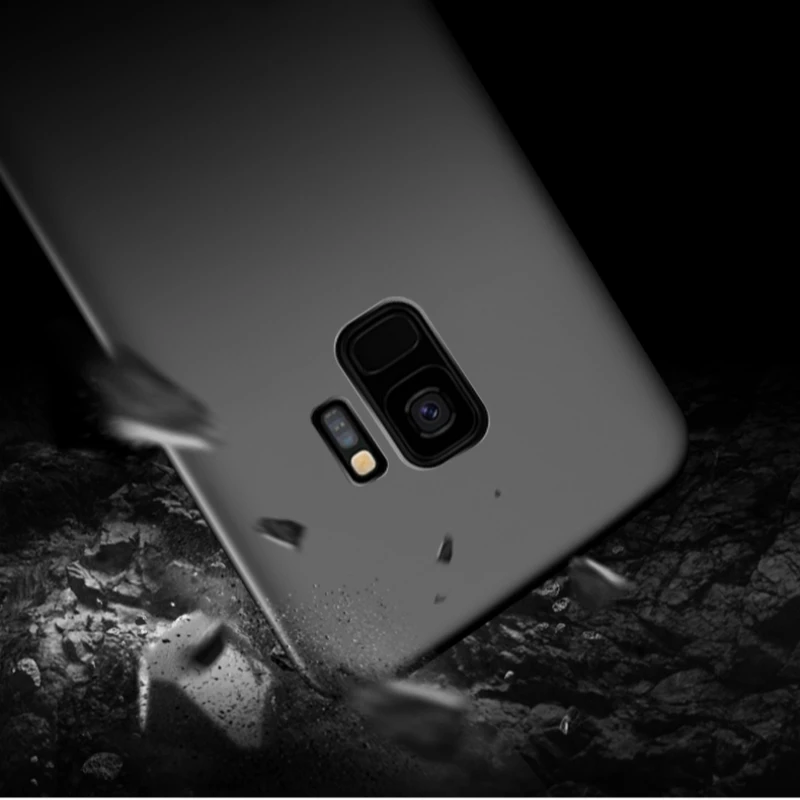 Тонкие Матовые чехлы для samsung A750 A6 A8 плюс J4 J6 J8 Galaxy Note9 S9 S8 плюс Note8 крышка из твердого поликарбоната полный Чехол-сумочка для телефона