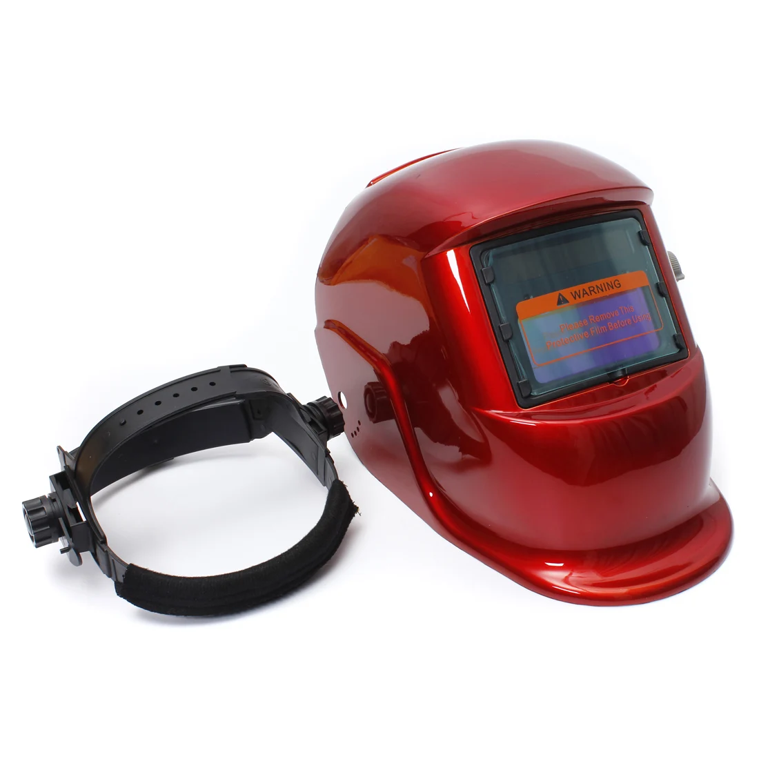 Welding Helmets Red Solar Auto Darkening Welders Welding Helmet