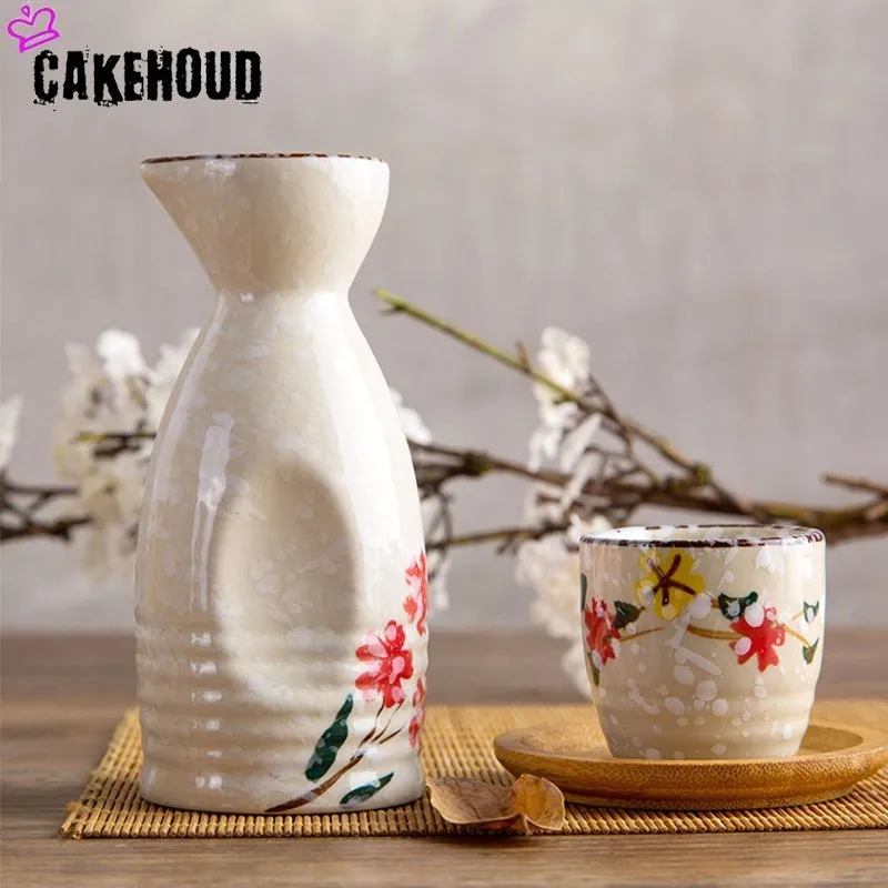 Керамический чайник CAKEHOUD для вина домашний ретро в японском стиле Набор чашек