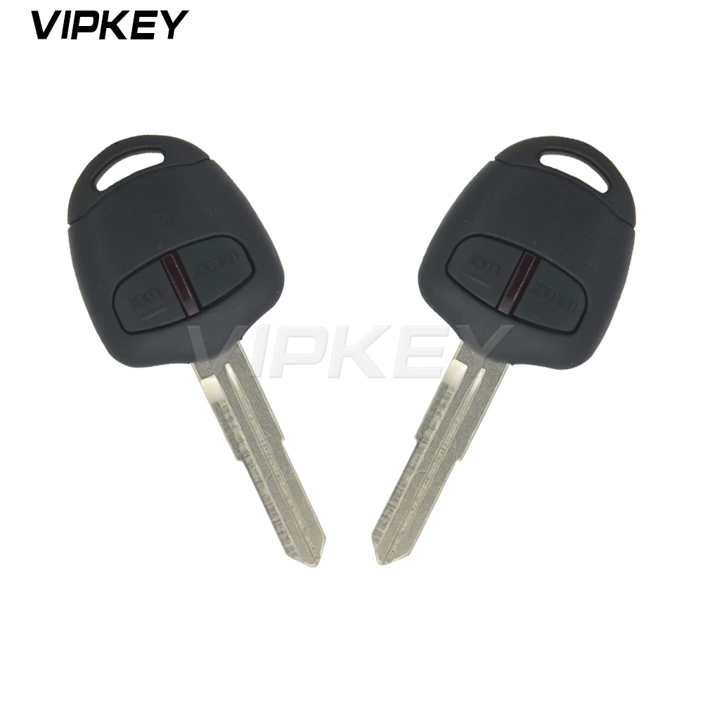 

Remotekey 2pcs Remote 433 mhz ID46 - PCF7936 MIT11R 2 button for Mitsubishi Outlander Lancer Grandis car key