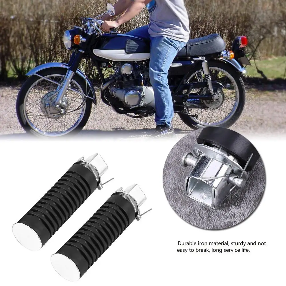 1 пара педалей для мотоцикла универсальная подставка ног Honda CB125S CB100 CG125 ABS +