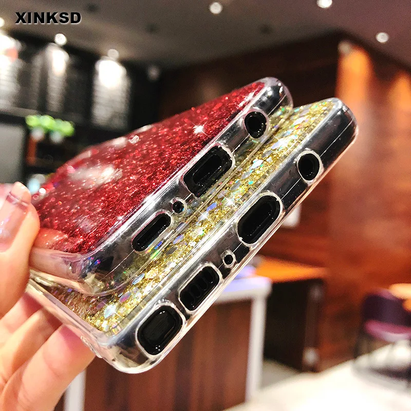 Glittle Bling Soft TPU Case for Samsung Galaxy A3 A5 A7 J3 J5 J7 Prime 2017 A7 A6 A8 A9 J6 2018 S8 S9 S10 Plus S7 Note 9 8 Case