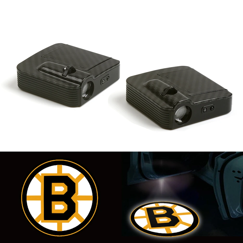 

Wireless Boston Bruins Logo 12V Car Door LED Ghost Laser Projector Shadow Light