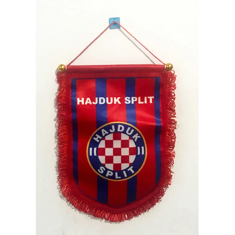Флаг Хорватии HNK Hajduk Сплит 30 см* 20 см размер двухсторонние рождественские украшения Висячие Флаг Баннер подарки