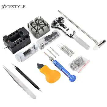 

144pcs Set of Repair Table Tools Watch Tools Clock Repair Tool Kit Opener Link Pin Remover Spring Bar Watchmaker Tools