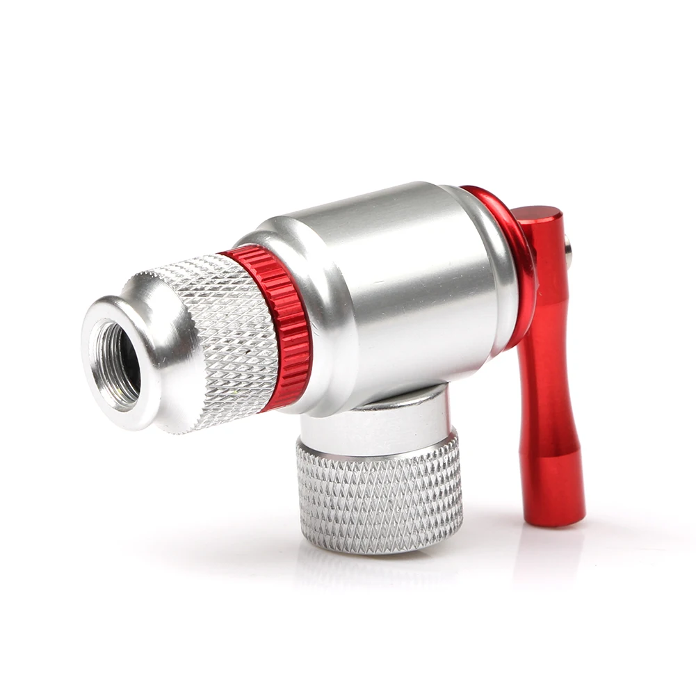 

HOT-Mini Bicycle Pump Aluminum Alloy Pump Head Portable Emergency Cycling Pump Schrader & Presta MTB Bike Pump
