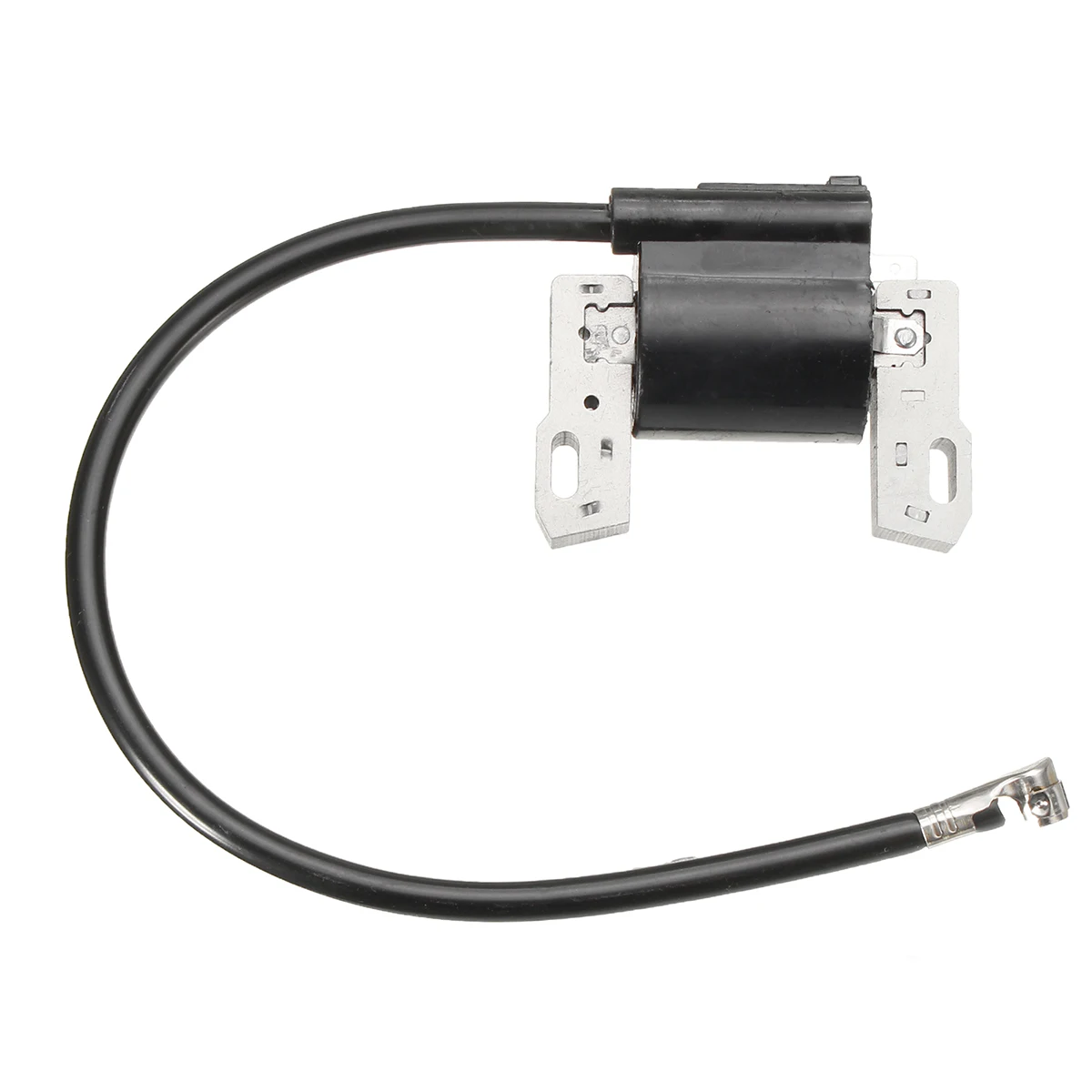Bobina de encendido de plata negra para Briggs Stratton 691060 se adapta a la pieza de repuesto del sistema de encendido de los motores Intek V-Twin 18-2hp