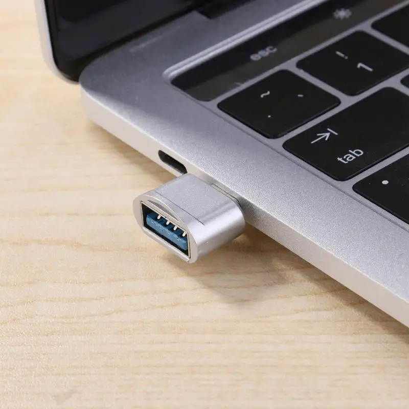 ALLOYSEED Type C OTG адаптер Разъем штекер USB Женский конвертер для планшетного