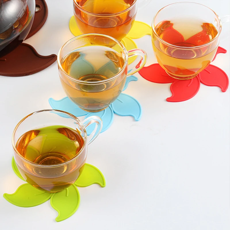 1 قطعة اللوازم المنزلية قاعدة الأكواب تحديد الموقع سادة الحرارة مقاومة وسادة سيليكون قاعدة أكواب القهوة الجدول حصيرة العصرية جديد بوهينيا ع...