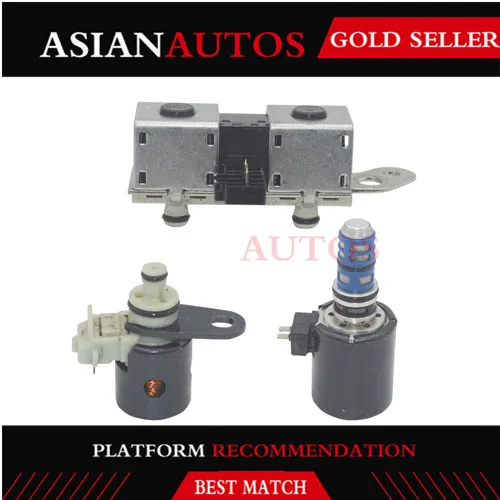 OEM 4R70W 4R75W TCC EPC Shift Automatic Transmission Solenoid Set for