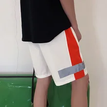 Мужская верхняя одежда шорты летняя новая популярно среди молодежи свободная дикая хитовая цветная Модная молодежная повседневная мужская одежда