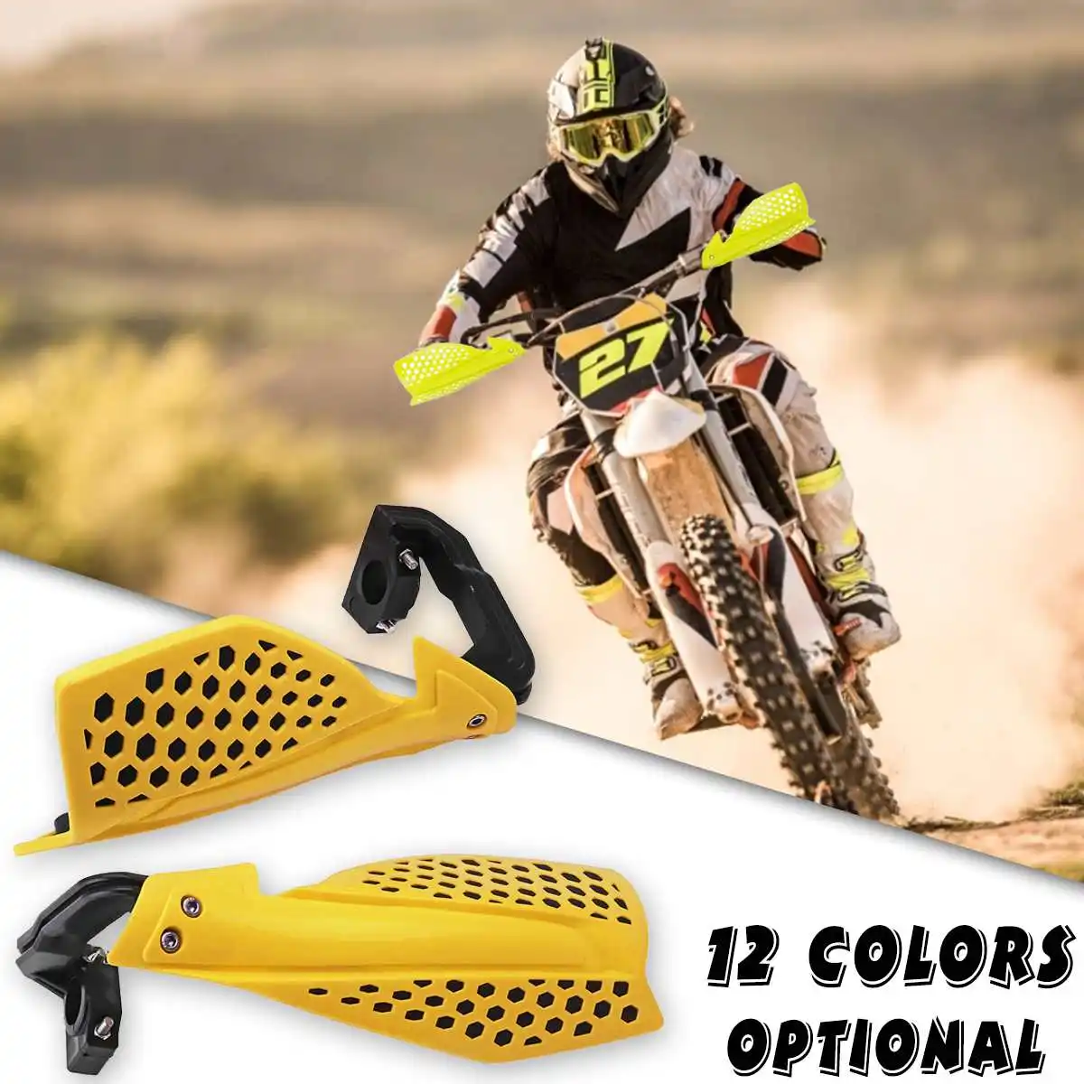 

Motocross Hand Guard 22mm Handlebar Falling Protection For Motorcycle Dirt Pit Bike ATV Quads With Handbar