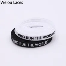 30 пар/лот) Weiou 7 мм Новая мужская и женская спортивная и парусиновая обувь для отдыха на шнурках с плоской печатью, которые управляют мировыми шнурками