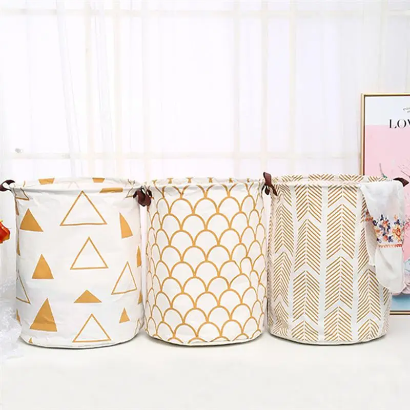 OUNONA 1 PC سلة الغسيل دلو القطن و الكتان 40x50 cm القذرة صندوق تخزين ملابس المنظم الحاويات للمنزل الملابس الحضانة OUNONA 1 PC سلة الغسيل دلو القطن و الكتان 40x50 cm القذرة صندوق تخزين ملابس المنظم الحاويات للمنزل الملابس الحضانة