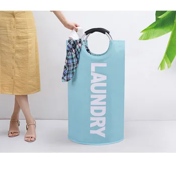 

New Arrivals Laundry hamper waterproof collapsible storage bags with Handles Underwear bra dirty clothes laundry basket