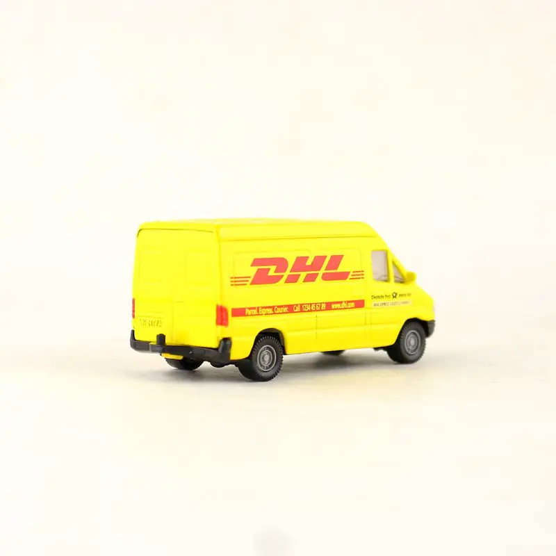 SIKU 1085/литая металлическая модель автомобиля/DHL Post Van Truck Bus/обучающая немецкая игрушка для детского подарка или коллекции/маленькая