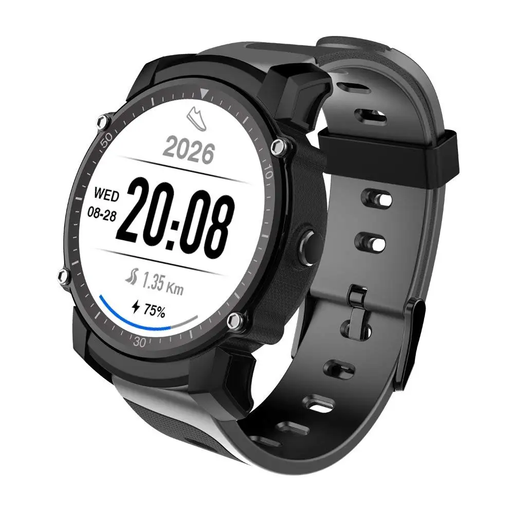 Sports Smart Watch Android 5.0 And Ios 8.0Ip68 Waterproof Heart Rate MonitoringPedometerGps Information Reminder Sports Watch