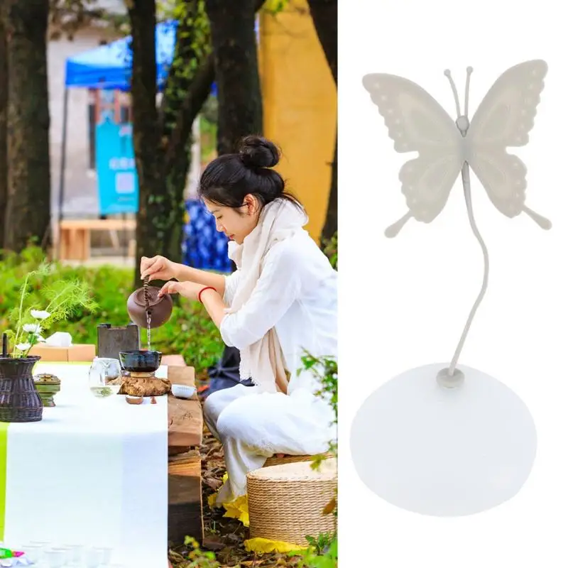 

Beauty Silicone Tea Infuser with Ball Butterfly Strainer Reuseable Loose Tea Leaf Bag Diffuser Accessories For Tea